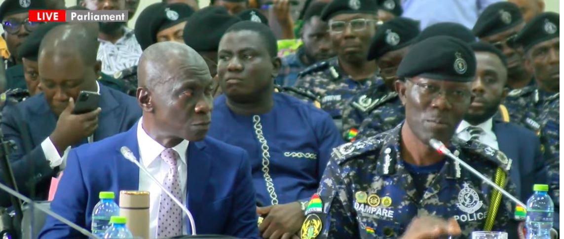 I don’t want to see COP Alex Mensah et al in my hearing – Dampare tells Committee