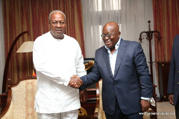 Akufo-Addo is out of ideas, his ‘anointed successor cannot be trusted as president’ – Mahama
