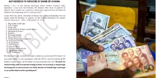 BoG Grants Approval To 16 Forex Brokers