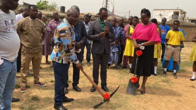 EFfia MP cut sod for 12unit school block 48hrs after electoral defeat