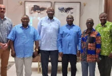 Afoko, Mpiani pay courtesy call on Bawumia ahead of 2028 elections