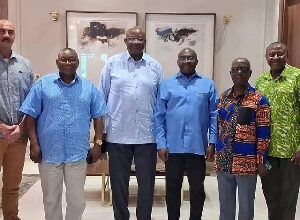 Afoko, Mpiani pay courtesy call on Bawumia ahead of 2028 elections