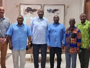 Afoko, Mpiani pay courtesy call on Bawumia ahead of 2028 elections