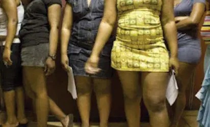 Ghana Police arrested 12 suspected Prostitutes in Atiwa West District